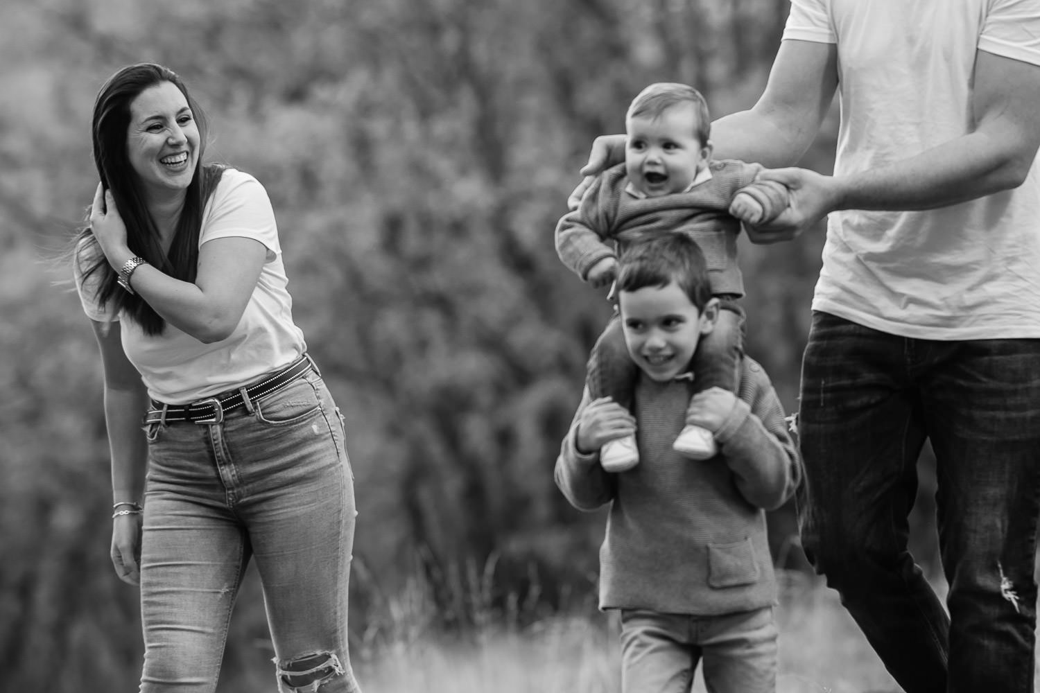 Fotografía de familia naturales